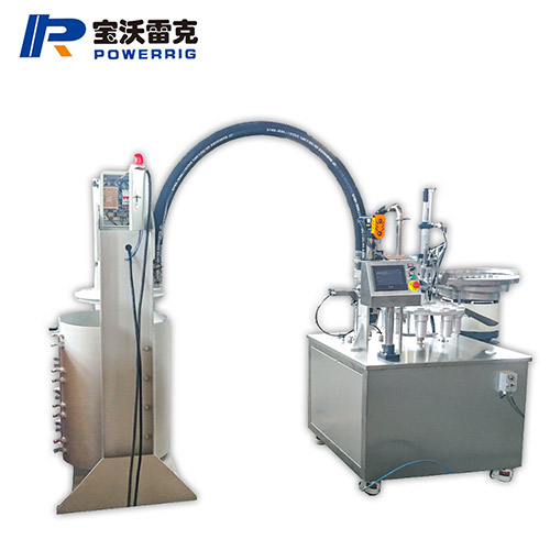 半自動(dòng)硅膠鋁管灌裝封尾機(jī)